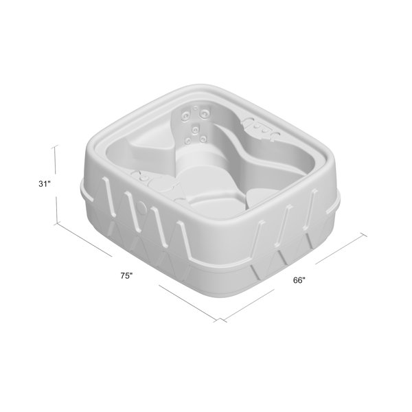 AquaRest Spas Premium 400 4Person 20Jet Plug and Play Hot Tub with 20